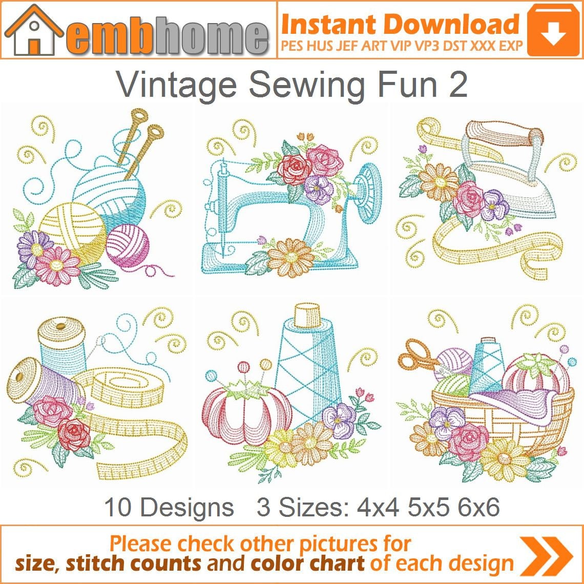 Vintage Sewing Fun Machine Embroidery Designs Pack Instant Download 4x4 5x5 6x6 Hoop 10 Designs APE3441 - Etsy Vintage Sewing Fun Machine Embroidery Designs Pack Instant Download 4x4 5x5 6x6 Hoop 10 Designs APE3441 - Etsy