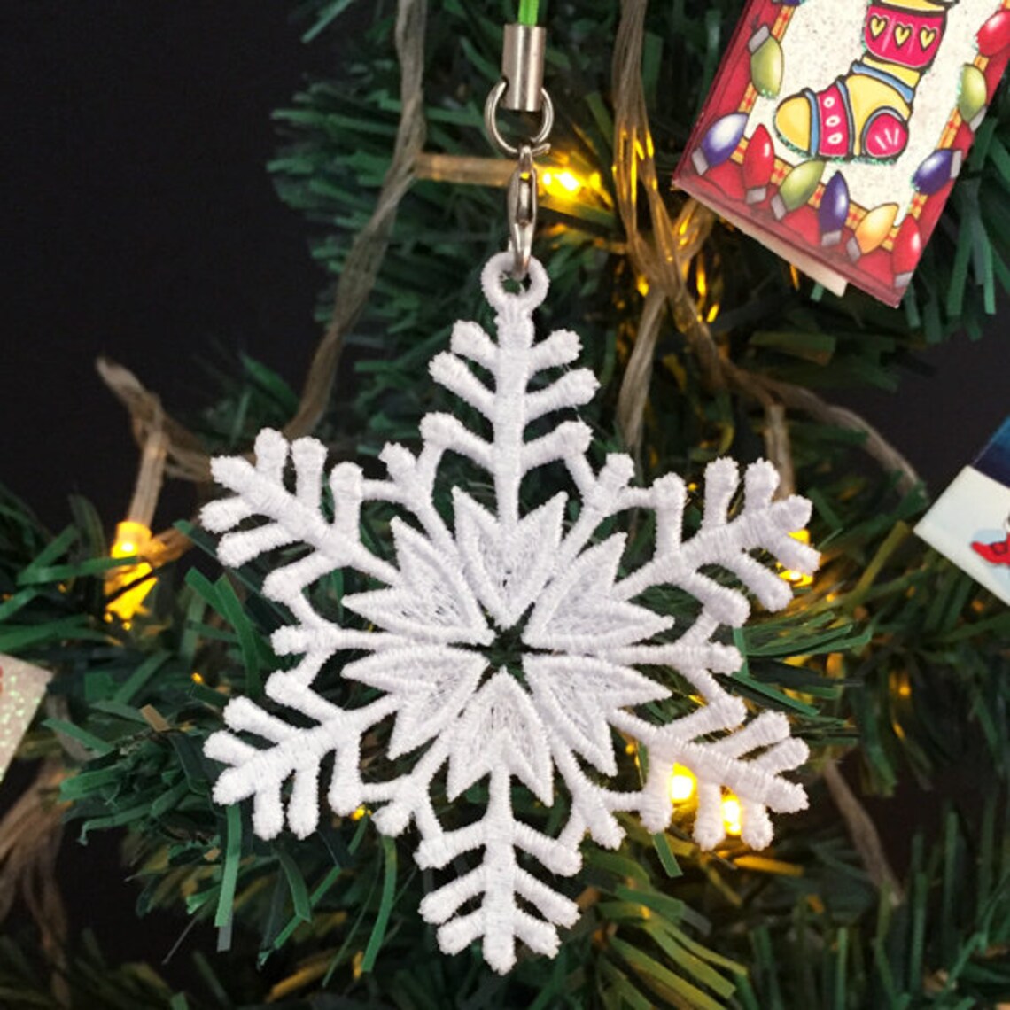 FSL Snowflakes Free Standing Lace Christmas Ornament Machine - Etsy