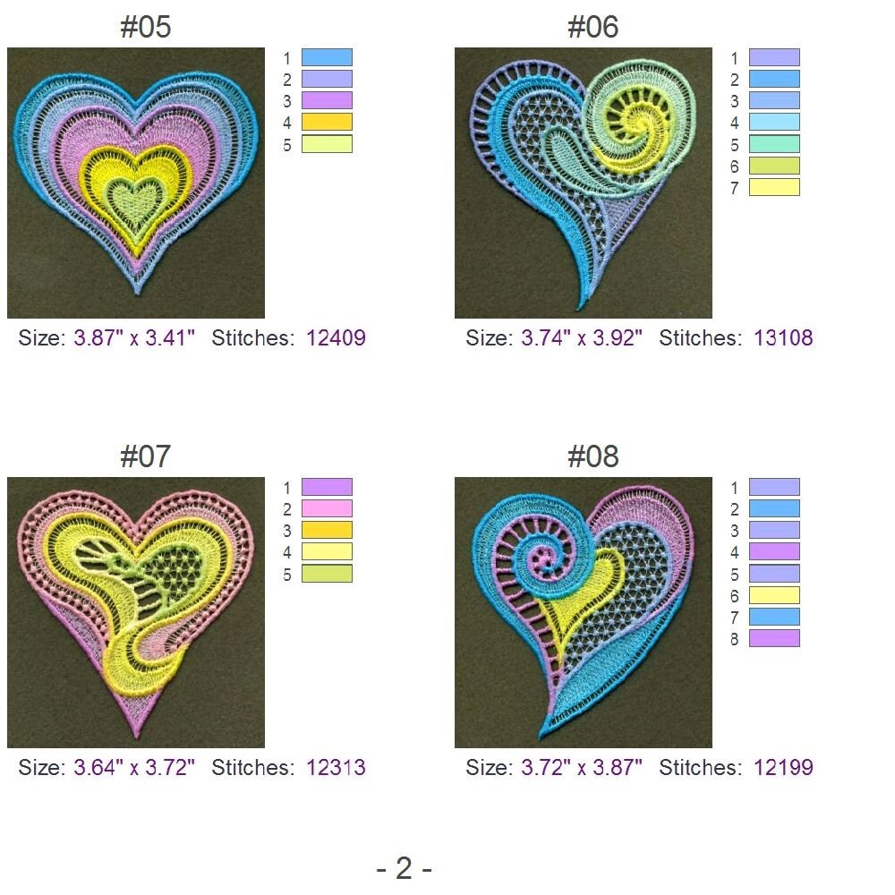 FSL Neon Hearts Free Standing Lace Valentine Love Ornament Machine ...