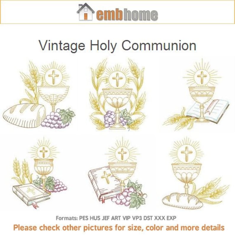 First Holy Communion Embroidery Designs | Embroidery