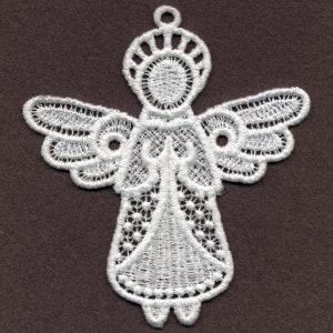 FSL Fancy Angels Free Standing Lace Machine Embroidery Designs Instant ...