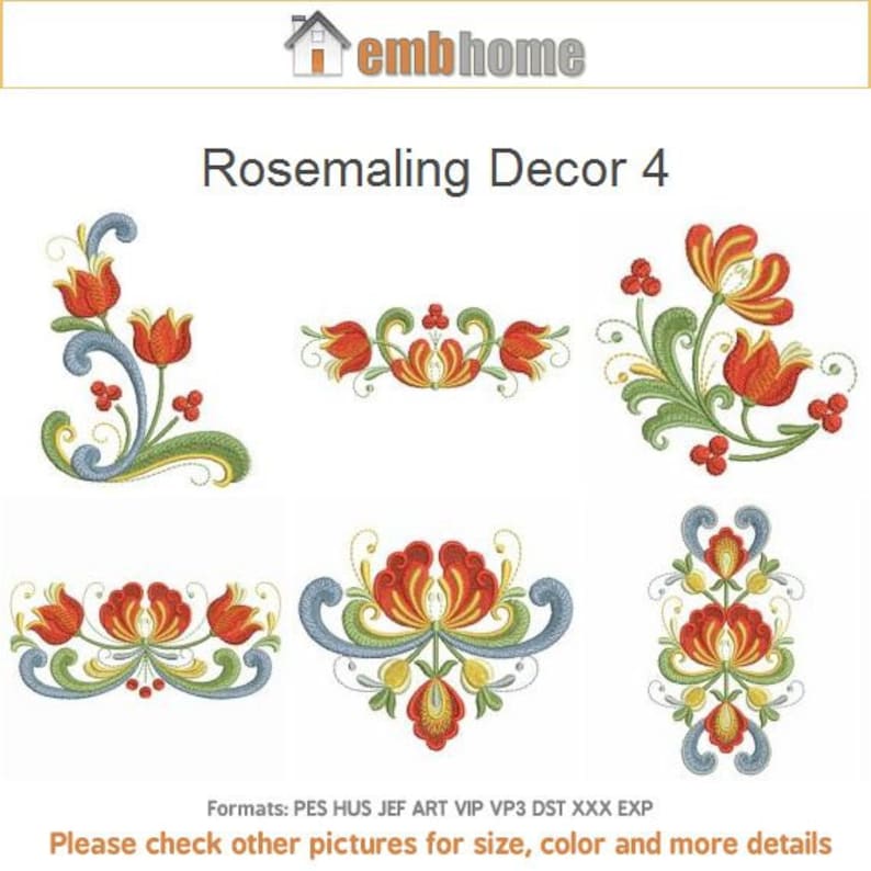 Rosemaling decor heirloom quilt machine embroidery designs  etsy