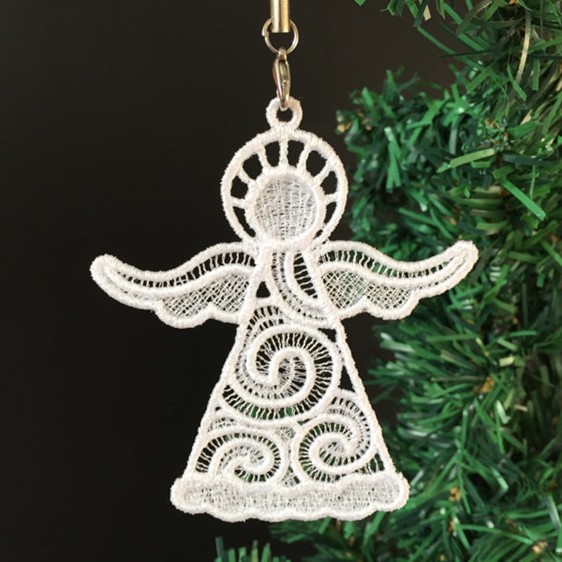 FSL Filigree Christmas Free Standing Lace Christmas Ornament - Etsy