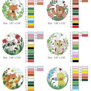 Spring Woodland Animals Woodland Animals Machine Embroidery Designs Spring Woodland Animals Woodland Animals Machine Embroidery Designs