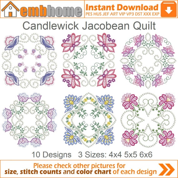 Jacobean Quilt Designs