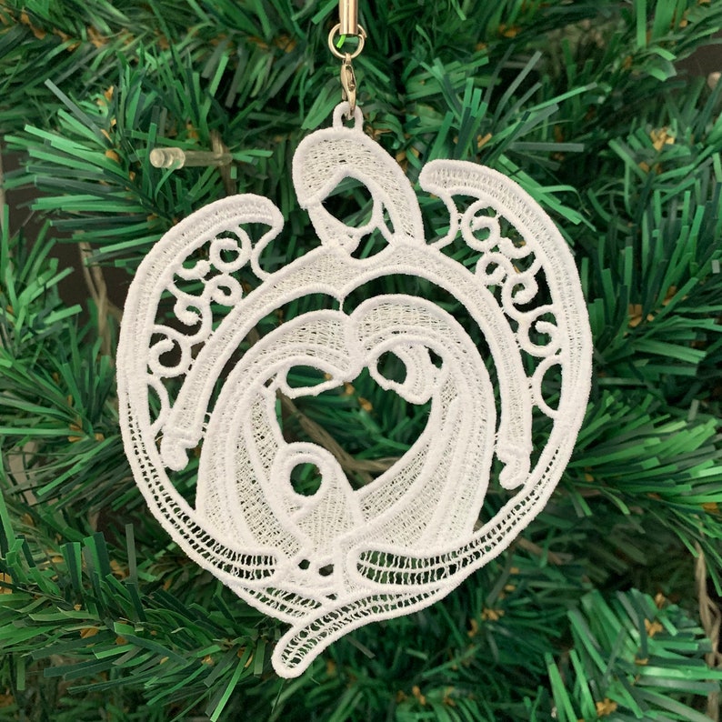FSL Nativity Ornaments Free Standing Lace Machine Embroidery Designs ...