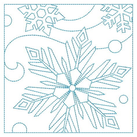 Redwork Snowflake Redwork Snowflake Quilts Machine Embroidery Designs Instant Download ...