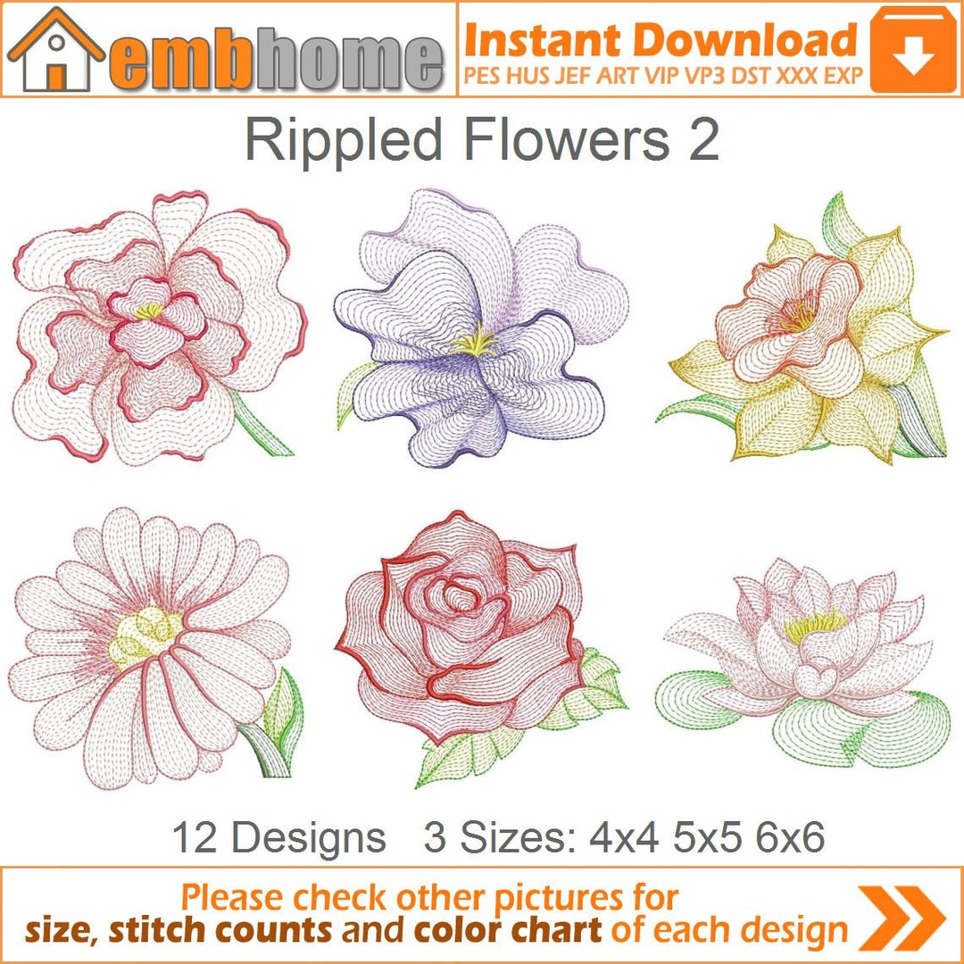 Embroderd Ripple Design This item is unavailable - Etsy