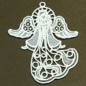 FSL Christmas Angels Free Standing Lace Machine Embroidery Designs ...