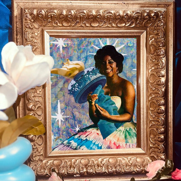 Celia Cruz, Salsa Queen, Latina Art, Afro Herstory, Guantanamera Poster