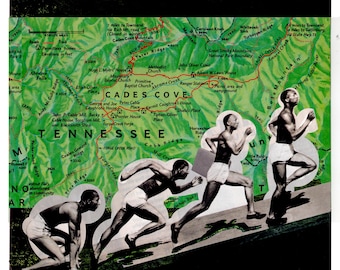 Uomo che corre, Pagalo in avanti, Arte chic africana, Grande migrazione, Corridore retrò, Atleta retrò