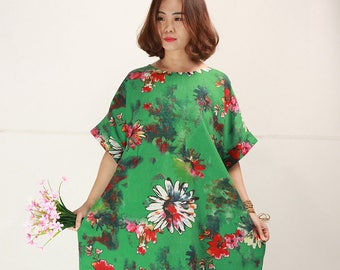 green sundress plus size