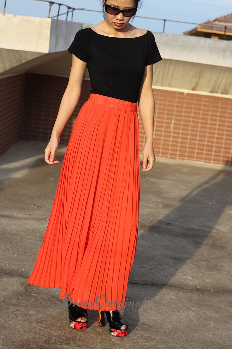 long skirt short in the front