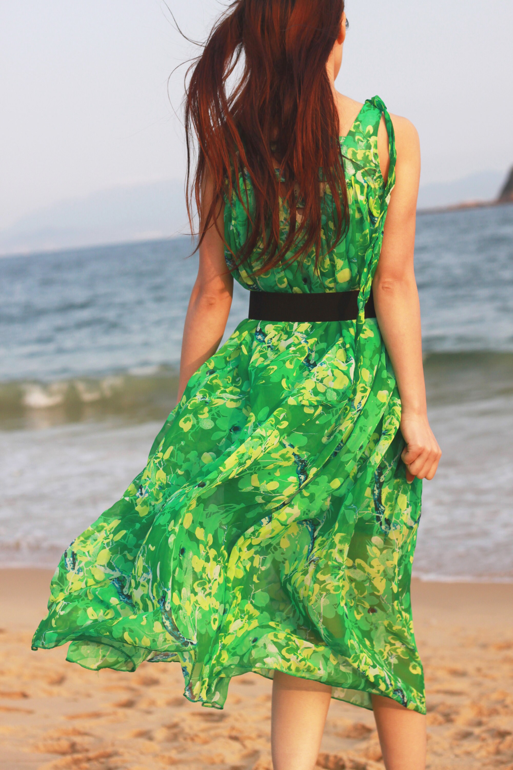 jade green maxi dress
