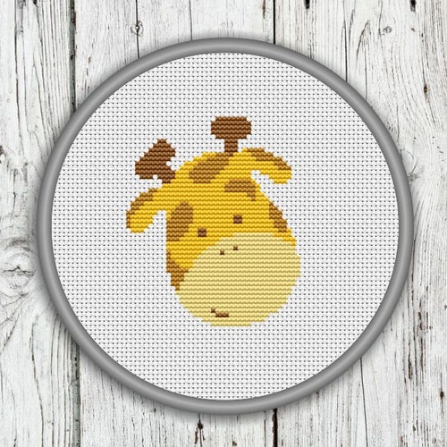 Giraffe Counted Cross Stitch Pattern DIY Instant Download Etsy