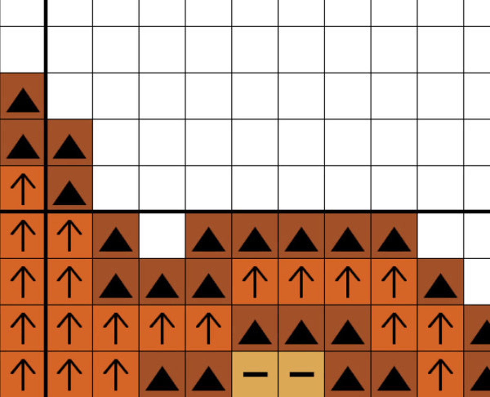 Tatty teddy heart pattern