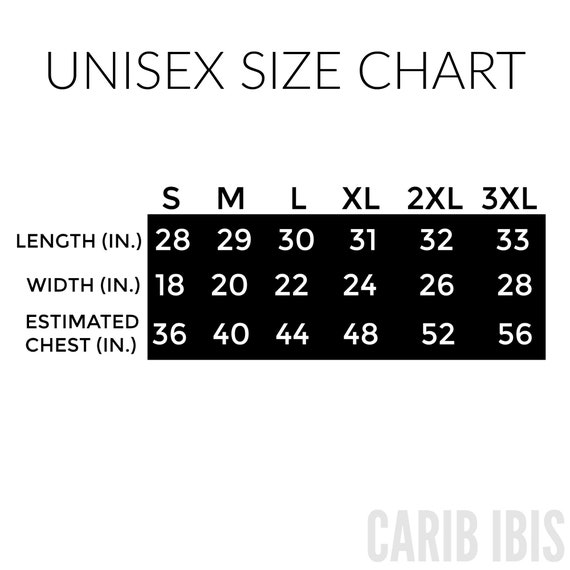 Goddess Size Chart