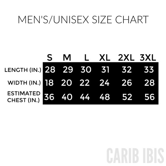 Lux Noire Size Chart