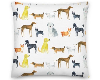 Personalised dog print cushions Clearance