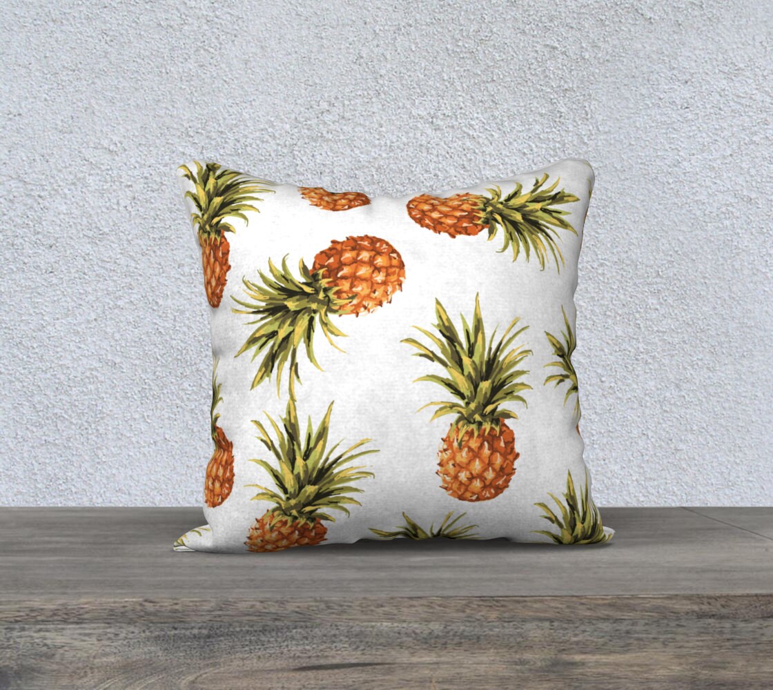 Pineapple Pillow Pineapple Cushion Pineapple Decor Modern Etsy UK