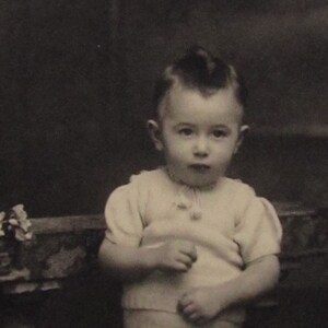 Antique photo postcard of a very good looking little boy, old photo postcard boys, vintage postcards