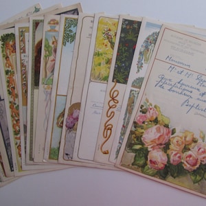 Vintage telegrams, lot of 10 Belgian telegrams, illustrated telegrams, vintage ephemera, vintage paper ephemera, old French telegrams