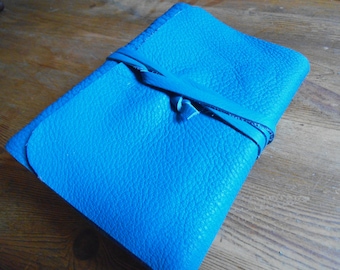 Leather Diary/ Organiser/ Planner Turquoise/Teal A6