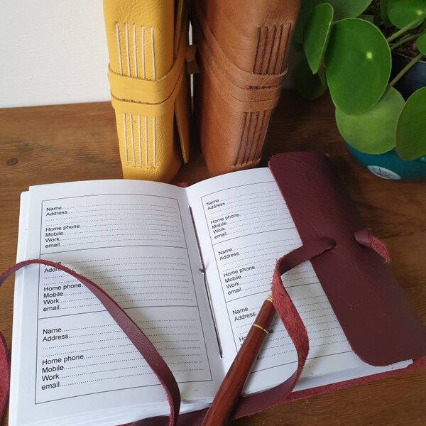 Address Guest Book Etsy