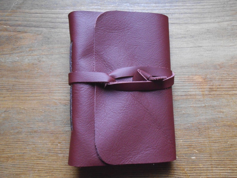 Leather Address Book Etsy