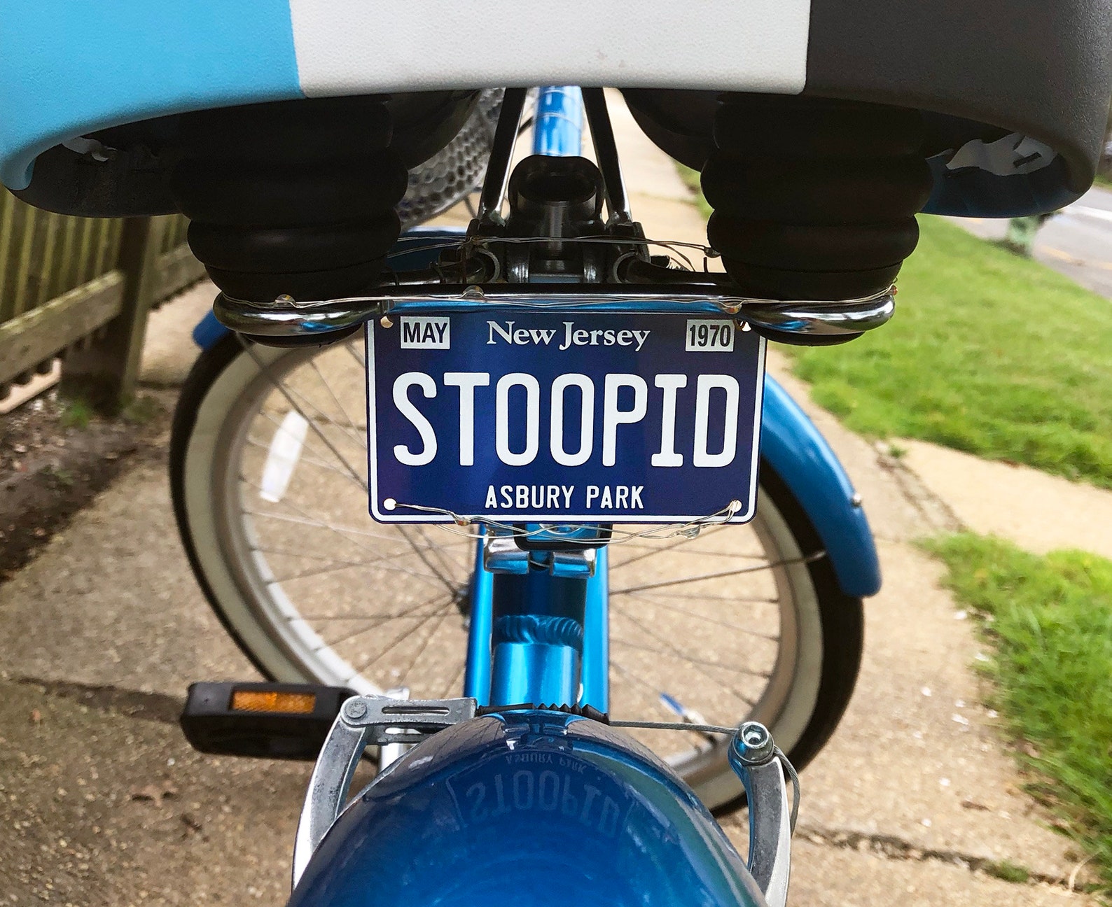 Custom Mini License Plate Personalized for Your Bike Trike Etsy