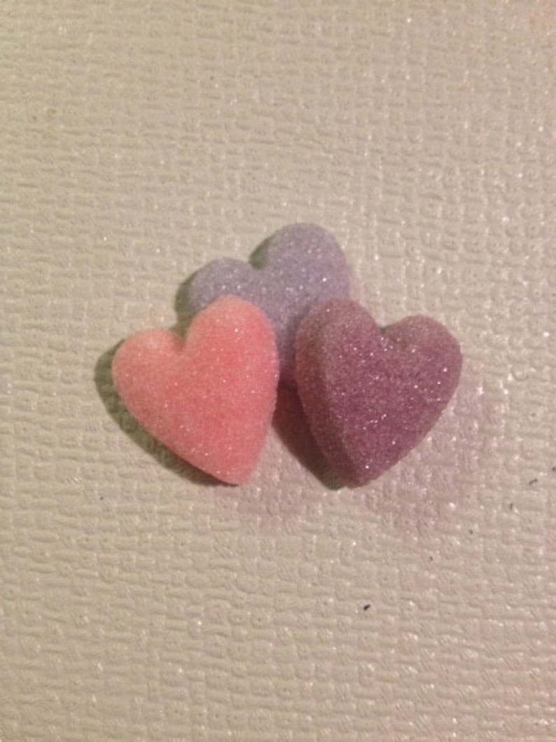 100 Pink and White Sugar Hearts image 2