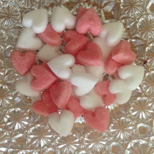 100 Pink and White Sugar Hearts image 3