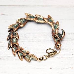 Dragon Bracelet Fantasy Jewelry Fantastic Dragons Gift image 9