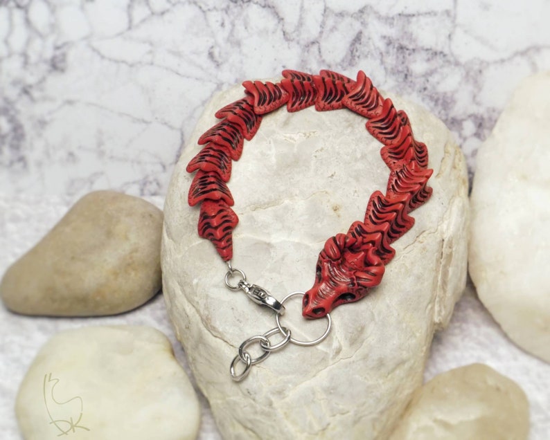 Dragon Bracelet Fantasy Jewelry Fantastic Dragons Gift 画像 7