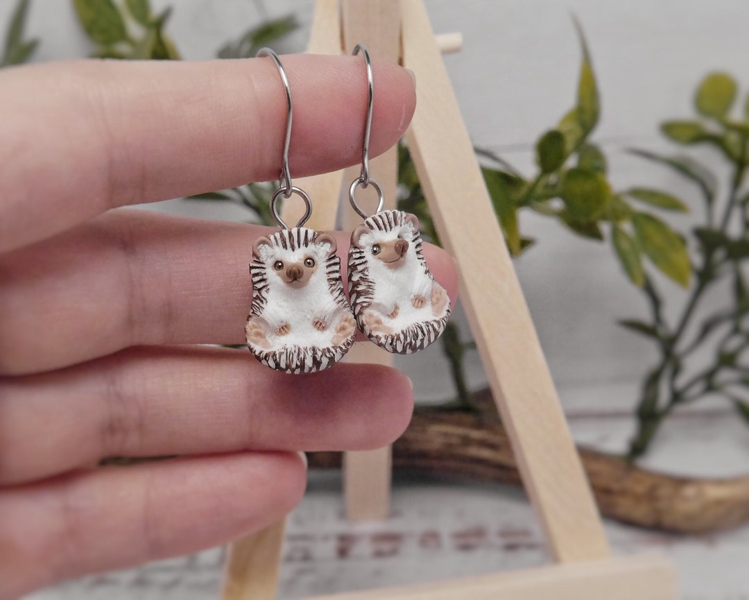 Hedgehog Earrings Hedgehog Earrings
