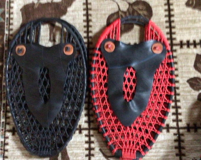 Solekicks Leather Snowshoe Bindings Etsy Canada