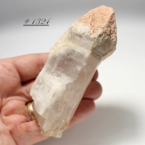 Distinctive Large Quartz Scepter Crystal - Mineral Crystal Collectible - Brazil