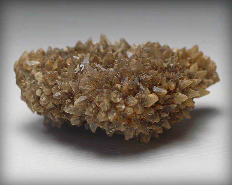 Calcite Crystals Unique Spiky Dog Tooth Calcite Crystal Etsy