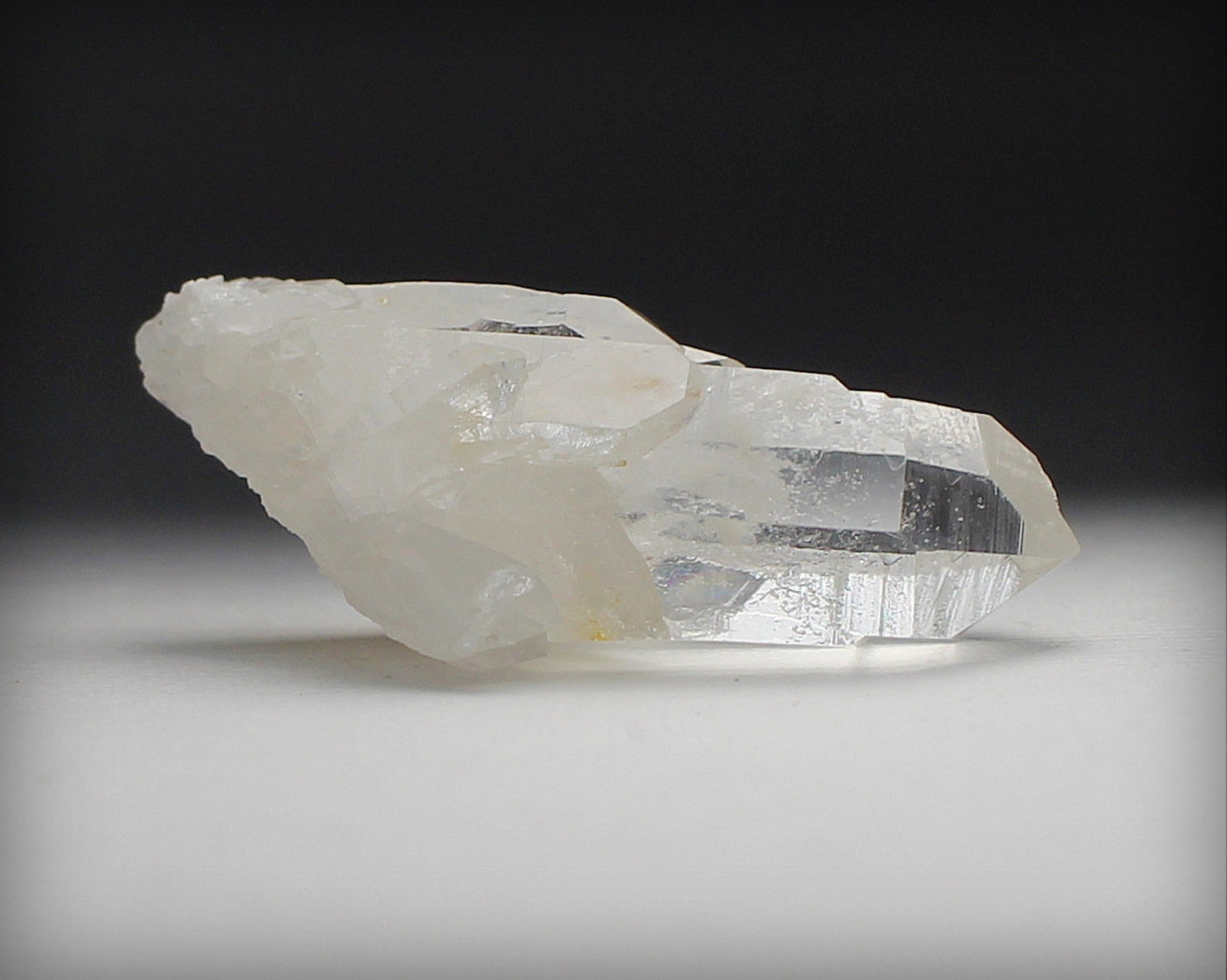 Quartz Crystal Small Beautiful Clear Prism Quartz Crystal Etsy