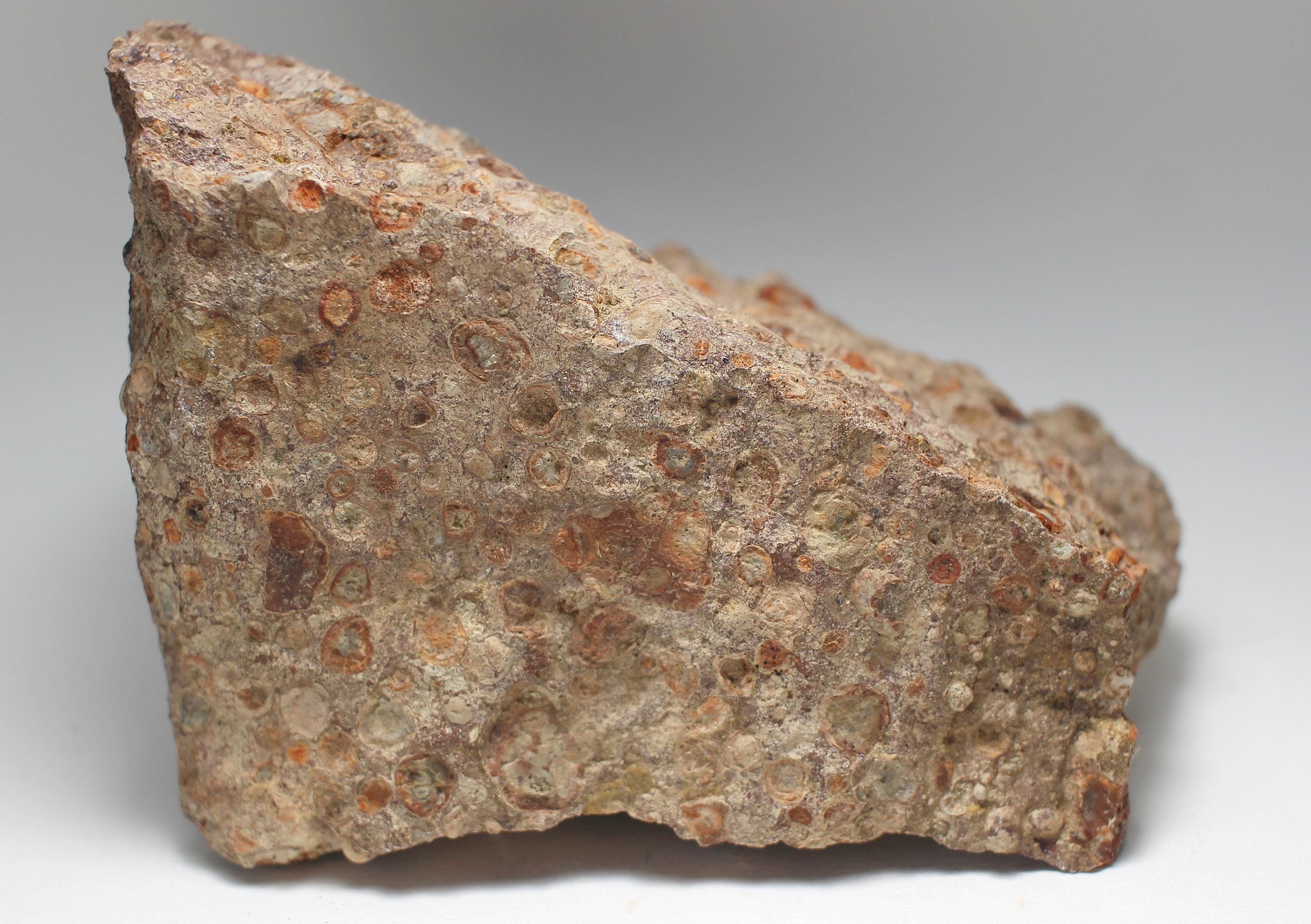 Arkansas Bauxite Specimen: Colorful Aluminum Ore Display (3.5x2.5x2 ...