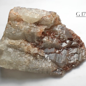 Smoky Quartz, Hematite - Large Complex Miarolitic Smoky Quartz Crystal, from Graham County, Arizona, USA