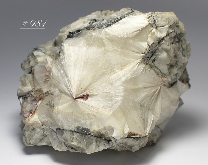 Pectolite - Large Pretty Pectolite - Mineral Crystal Specimen From ...