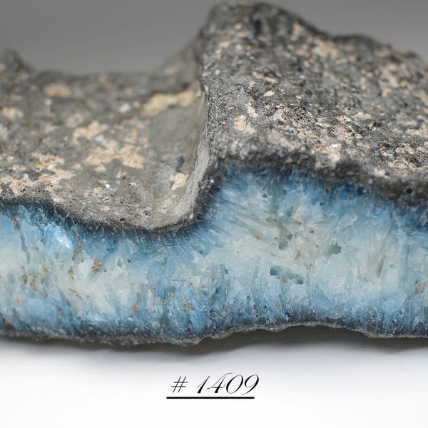 Glacierite - 'Blue Ice' Glacierite Crystalline Slag, from Indonesia - Lapidary Gemstone Rough