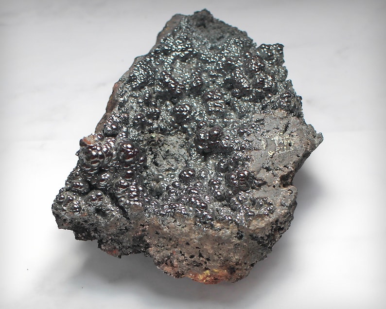 Red Botryoidal Hematite Specimen, From Cheshire County, New Hampshire ...
