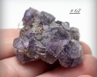 Minéraux collection. Fluorite violette. 1450.3 ct. Fontsante Mine