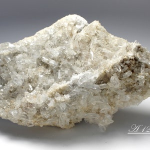 Larger Clear Quartz Crystal Cluster, from Mt. Ida, Arkansas, USA