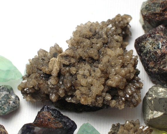 Crystals - Assortment of Mineral Crystals - Color… - image 5