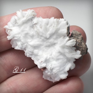 Rare Snow-White Bladed Calcite Crystal Cluster: 79 Mine, Arizona