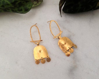 Gold or silver earrings, ethnic and vintage earrings, ancient jewelry, contemporary earrings, handmade earrings, cute and trendy jewelry