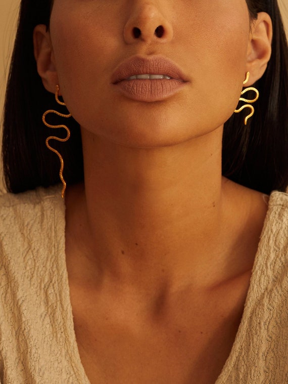 Mens snake shop earrings